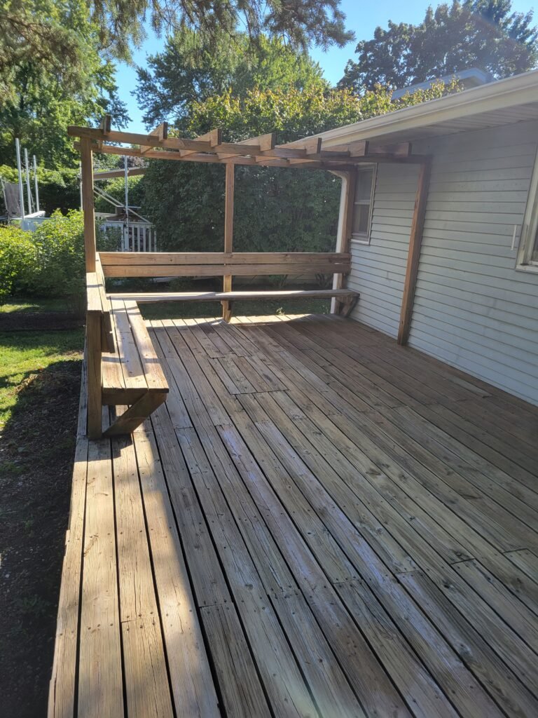 restored deck