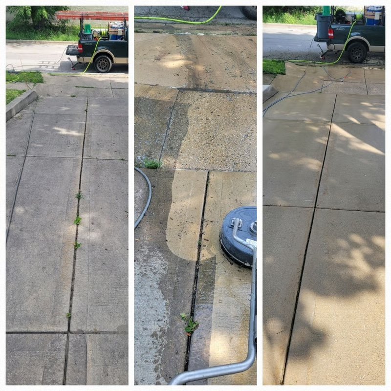 concrete cleaning