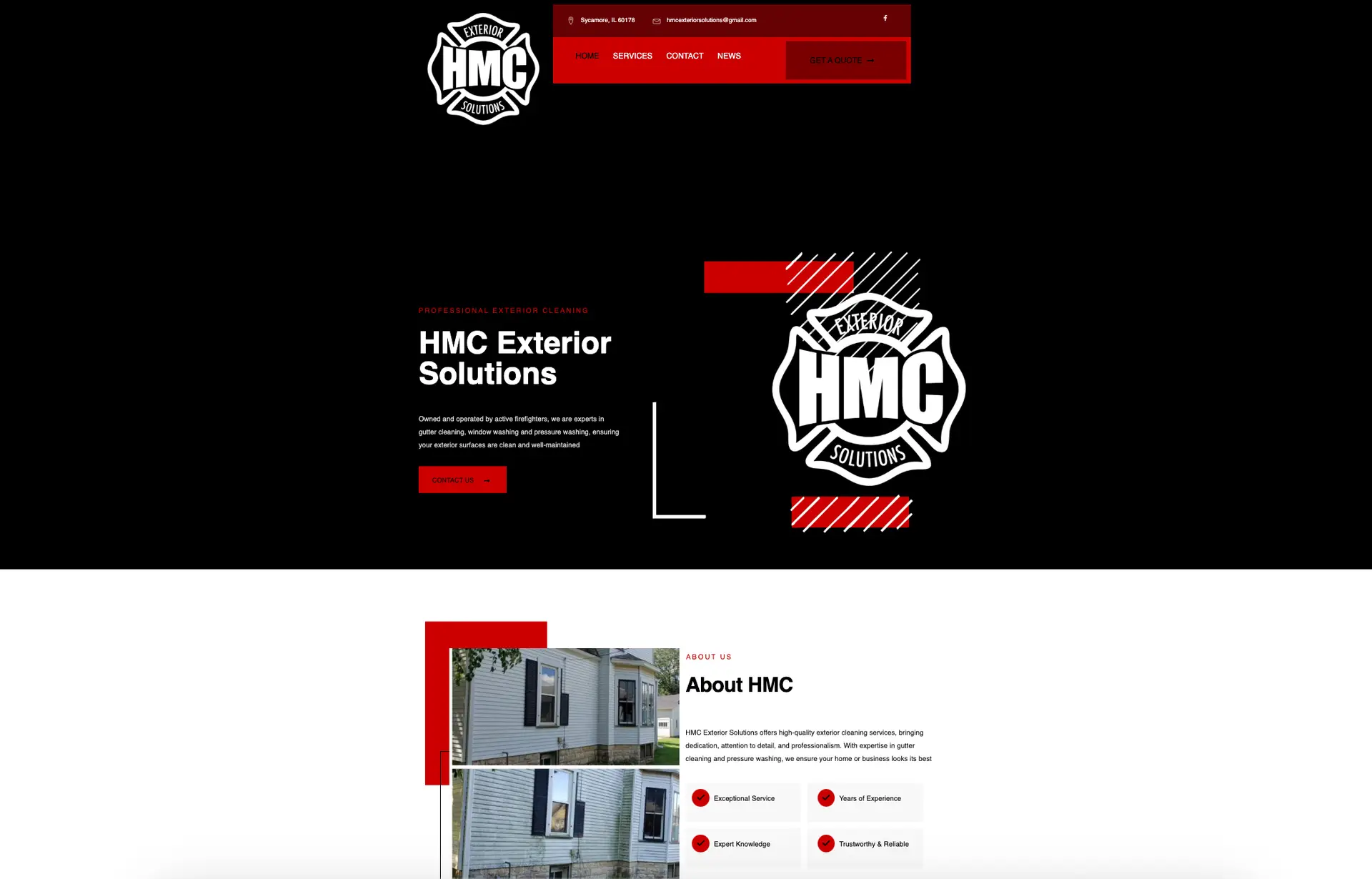 Our New Website is Live – HMC Exterior Solutions 
