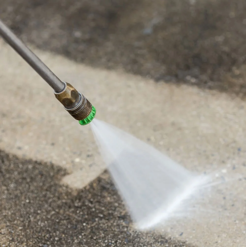 concrete surface cleaning